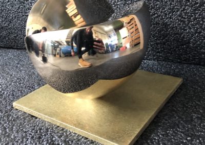 Hélice Bronze Poli Miroir